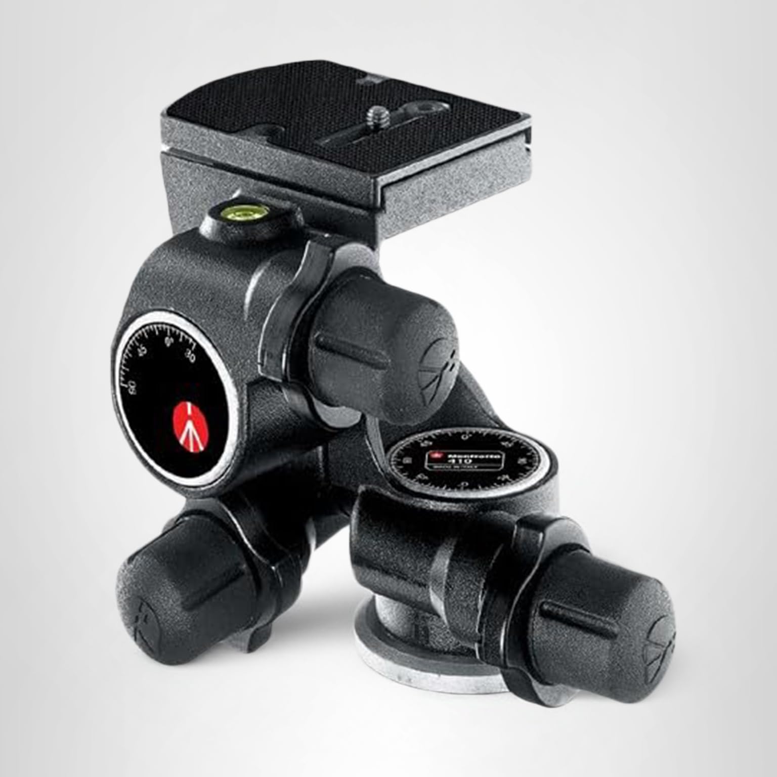 Amazon.com : Manfrotto Junior Geared Head (410) : Tripod Heads